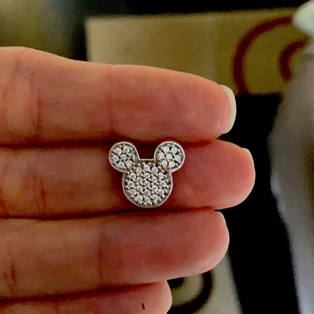 Mickey mouse charm foe necklace